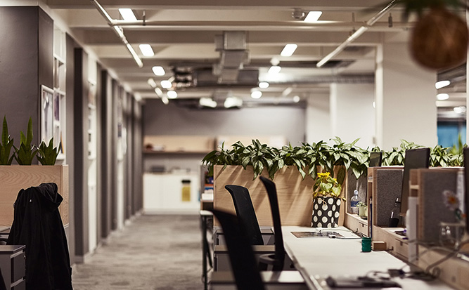 Office Area Dehumidification