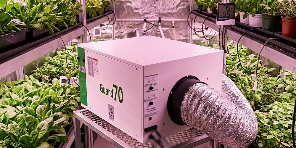 Guard70 Commercial Grow Room Dehumidifier for Humidity Control