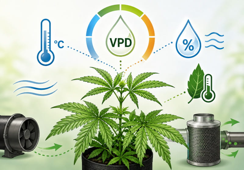 Which Is More Important for Plant Cultivation, Humidity or VPD?