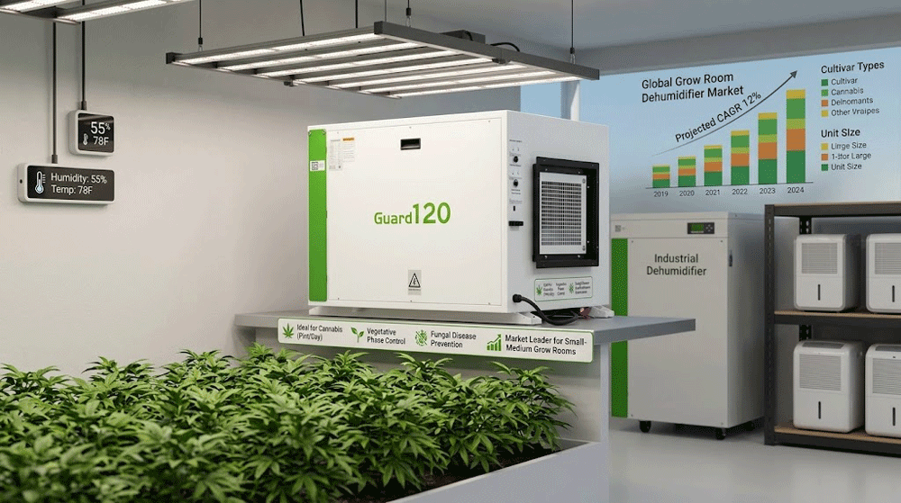 Industrial Dehumidifier for Grow Room Market 2027